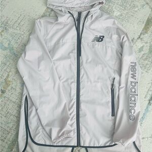 New Balance Light Pink Hooded Jacket